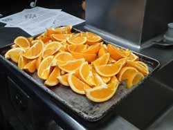 fresh oranges at Pole