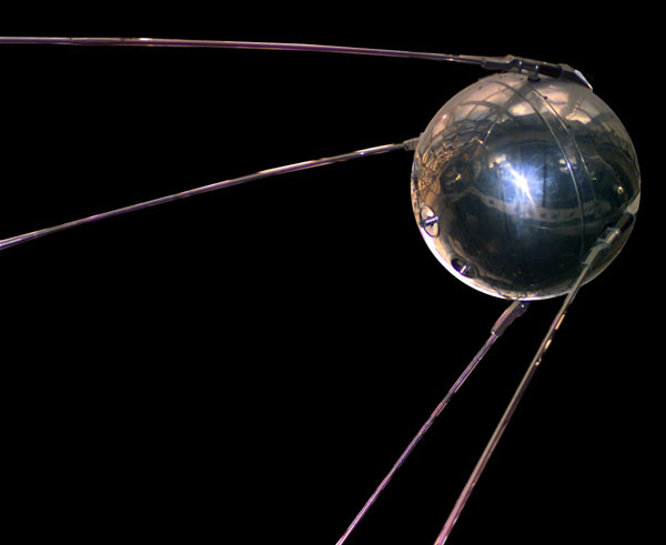 replica of the original Sputnik 1
