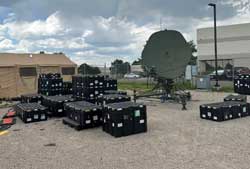 DSCS satellite downlink equipment