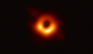 first actual black hole image