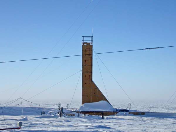 the Lake Vostok drilling structure