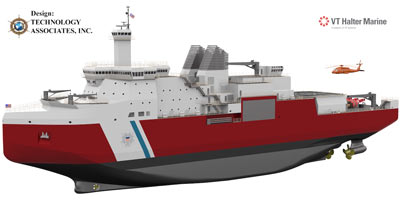 concept image of the icebreaker