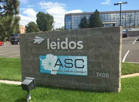 The Leidos and ASC sign