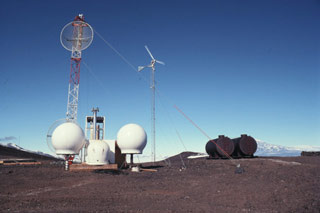 the INMARSAT earth station