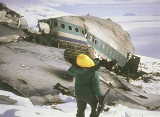 Air New Zealand crash site