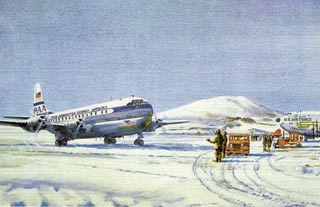 Pan Am airliner at McMurdo