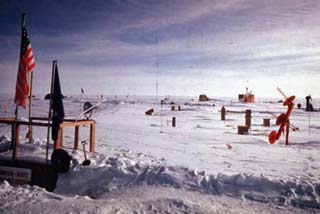 South Pole 1971-72 scene