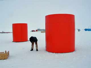 I wonder where the red stuff came from