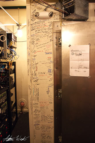 autograph board inside SPRESSO