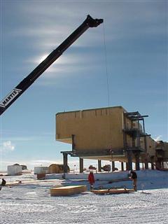 give me a lift getting ready for B3 steel erection