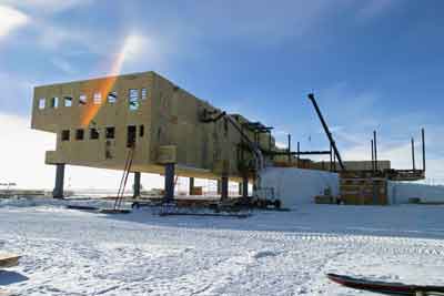 B3 with siding completed