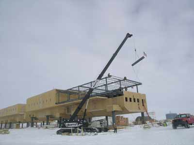 last steel erected on B3