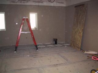 WINDOWS! the quiet reading room under construction