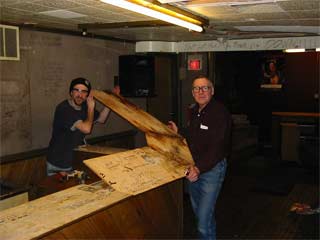 bar attack Dome bar demo begins