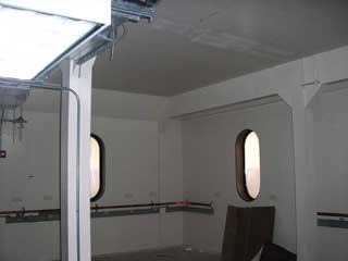 ceiling of DSL room 202