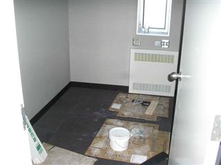 carpeting the berthing rooms