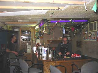 house mouse Cleaning up the bar before demo begins