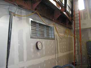 cool it folks return air damper on the north wall