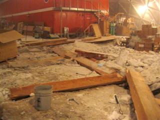 base of the galley base of the galley