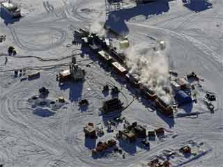 drill site seasonal operations site