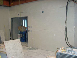 the north door of the gym