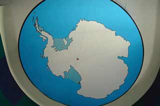 you are here the large map installed on the ceiling installation