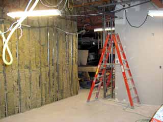padded walls? sound insulation