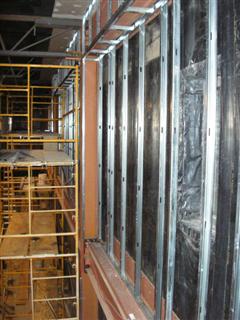 west wall framing