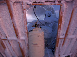 another look through the ground shied door