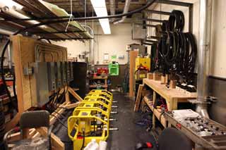 hydraulic pumps in the UT shop