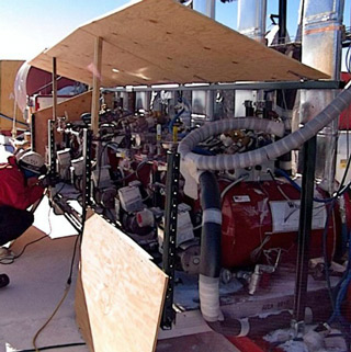 snow melting equipment