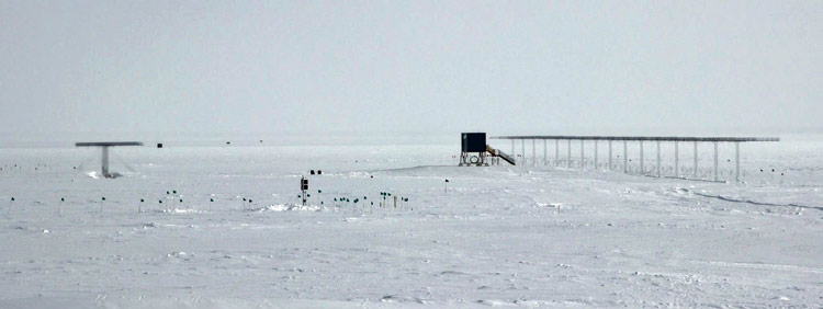 SuperDARN radar installation completed at Pole
