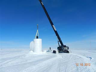 installing the top section