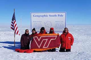 SuperDARN team from Virginia Tech