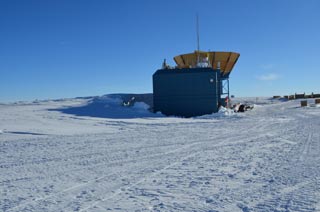 the former site of the VIPER telescope