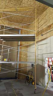 scaffold and conduit
