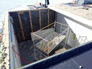 roof mostly removed