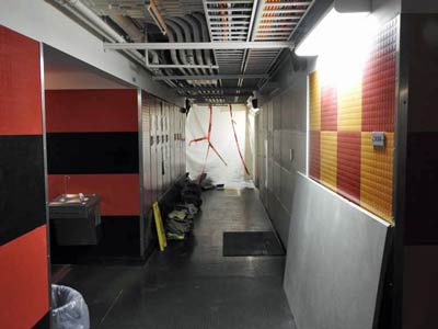 A2 hallway under construction
