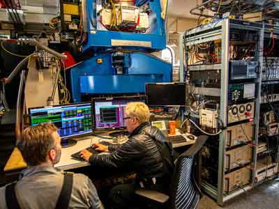 the BICEP3 control room