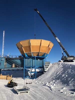 some final crane work