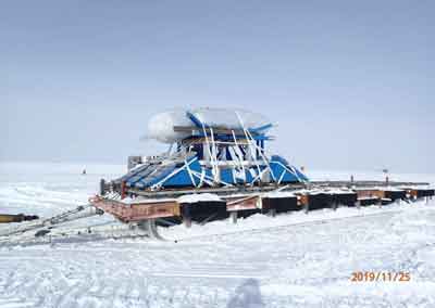 telescope materials at Pole