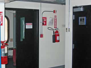 the LIDAR room door