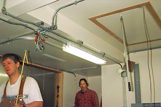 roof hatch into the penthouse