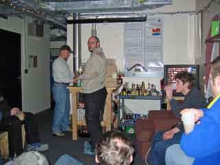 slushies at Pole, March 2005