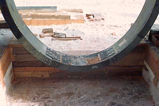 downwind passageway tube construction
