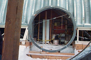 I get a round access for connecting passageway tubes
