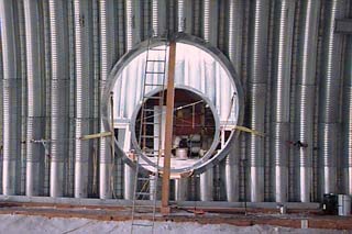 eyeballing the situation access for connecting passageway tubes
