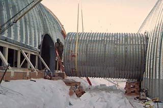 the big push tube installation