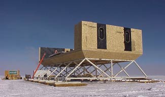erecting the SIP panels