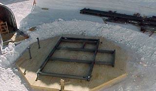 stair tower foundation